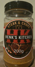 Load image into Gallery viewer, Henk’s Kitchen Steak & Chops Spice 200g
